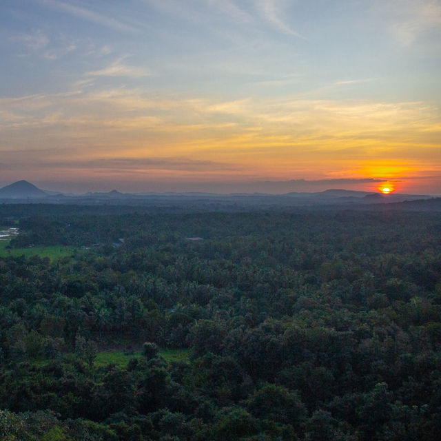 Sunset in Sigiriya, Sri Lanka