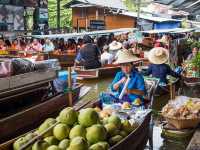 Damnoe floating market 🇹🇭 