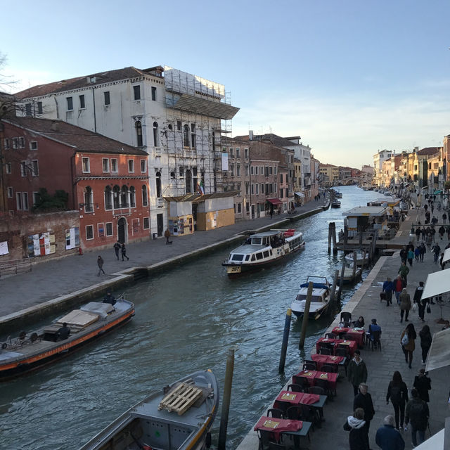 Venice! The city of canals!