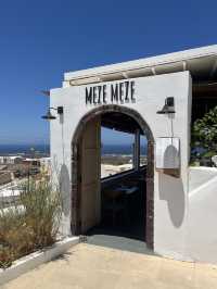 Santorini | Brilliant Greek food in Santorini with sea view 