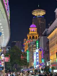 Nanjing Pedestrian Street at Night