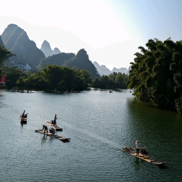 2 Days in Yangshuo — Peaks, Rafts & Pure Chill ⛰️🛶