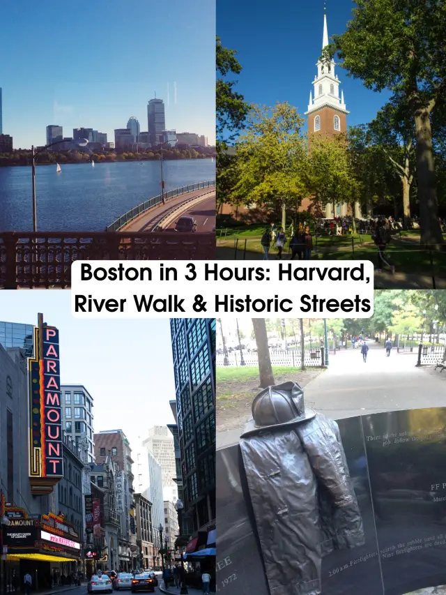 Boston in 3 Hours: Harvard, River Walk & Historic Streets 🎓🌿 