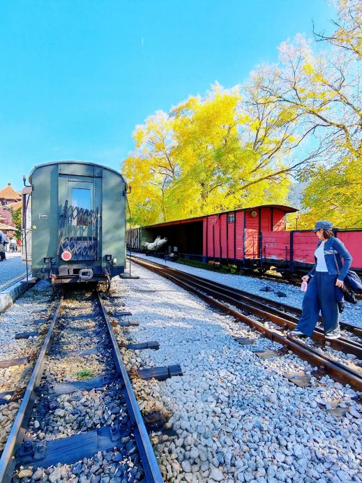 The Figure-8 Railway Station.