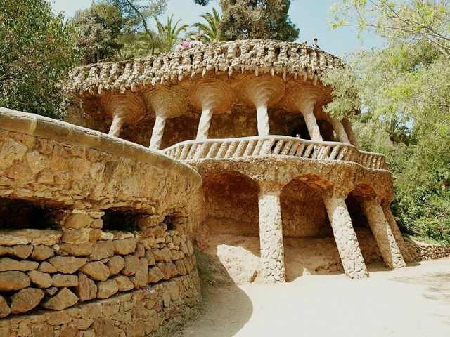 Colorful park - Park Güell