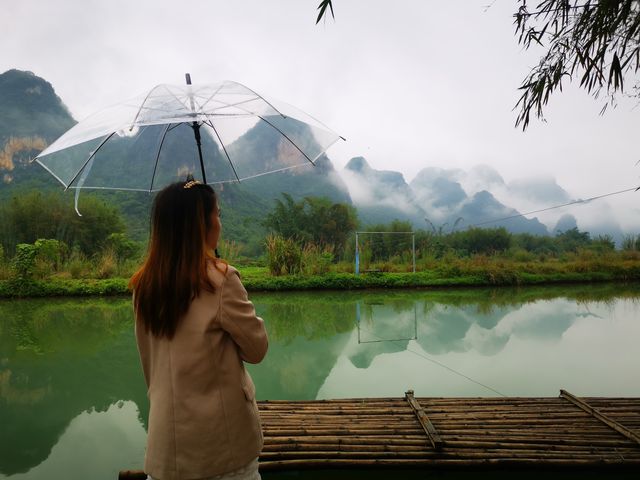 Guangdong's most beautiful karst landform check-in spot, Yingxi Peak Forest travel guide.