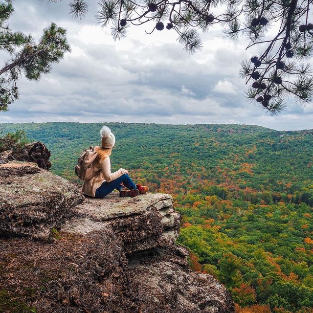 Hiking Through Early Foliage in New York's Catskills