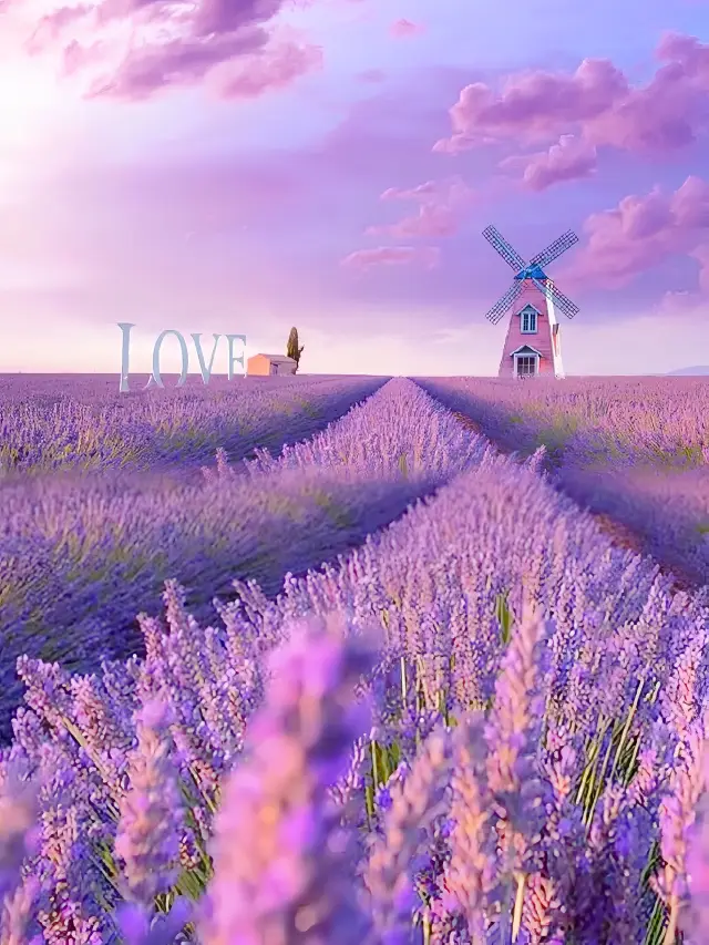 Lavender Sea This is not Provence, it's Yili, Xinjiang