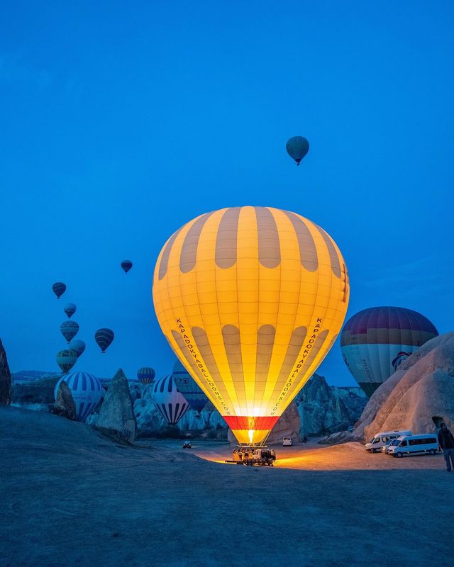 卡帕多奇亞熱氣球之旅：探秘地球創造的藝術