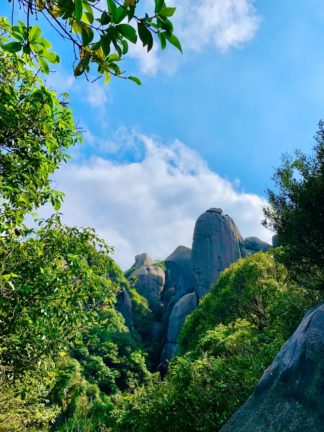 Taimu Mountain, the fairyland on the sea