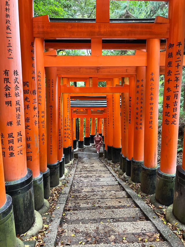 逛京都，怎麼能不去伏見稻荷神社呢？