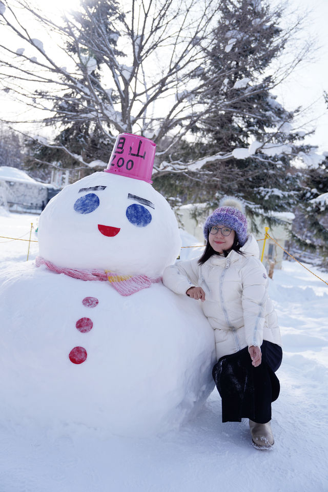 看雪中企鵅散步，在旭川最高建築俯瞰雪後浪漫旭川！