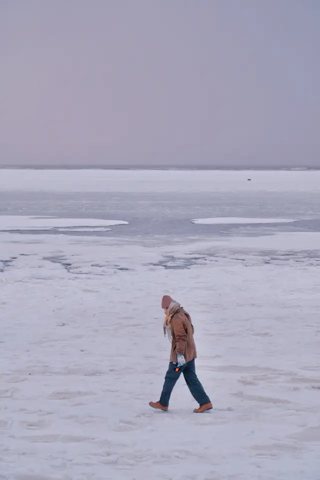 Dalian has its own Iceland, this frozen sea is as beautiful as a fairy tale