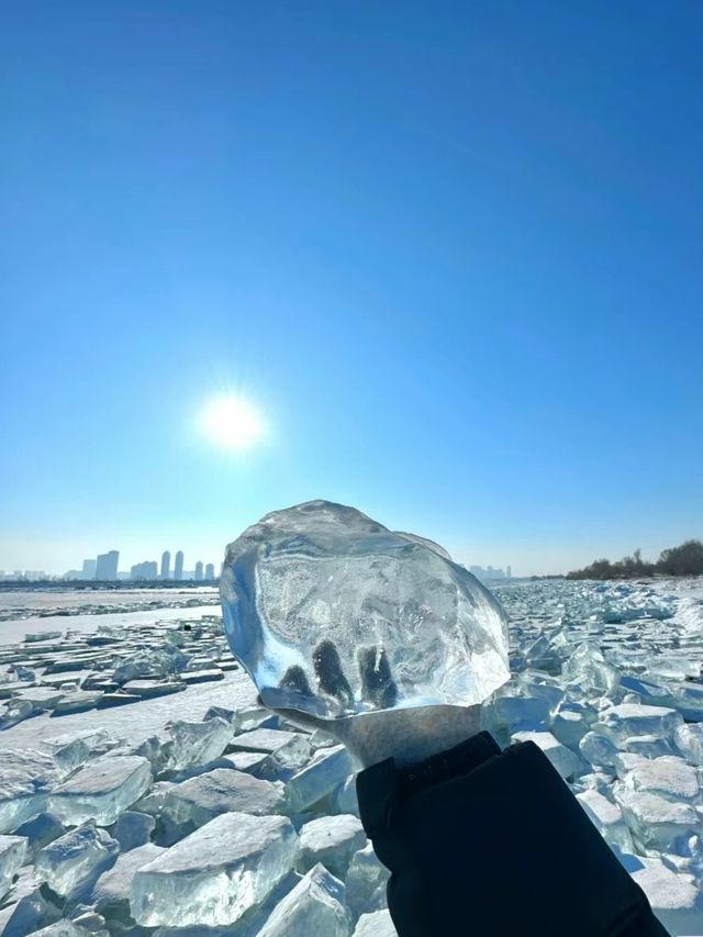 哈爾濱鑽石海丨松花江畔的限時浪漫