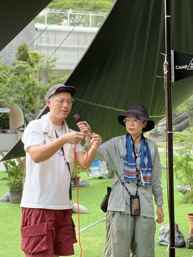 週末來福士偶遇屬於毛孩子的露營地~