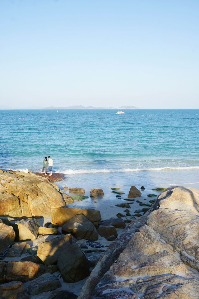 深圳桔釣沙看海！這也太頂了吧！