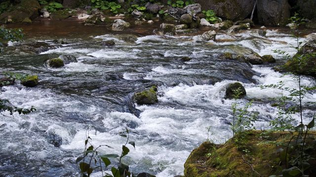 層雲峽銀河流星瀑布