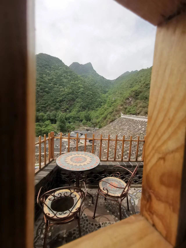 門頭溝爨底下民宿小院/紅色基地旅遊/賞秋。