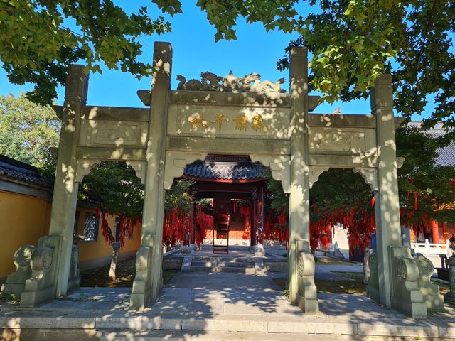 高淳老街關王廟。