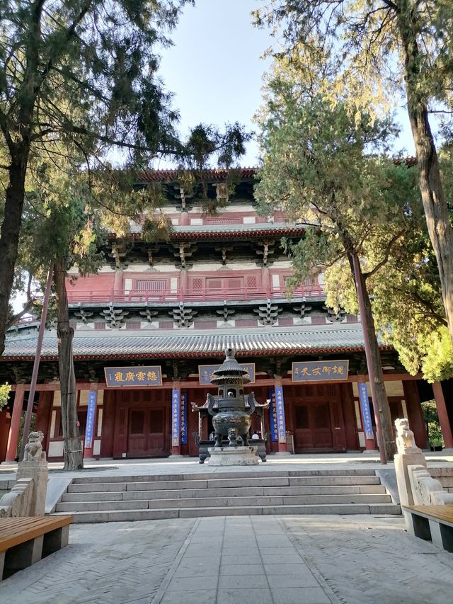 正定隆興寺。