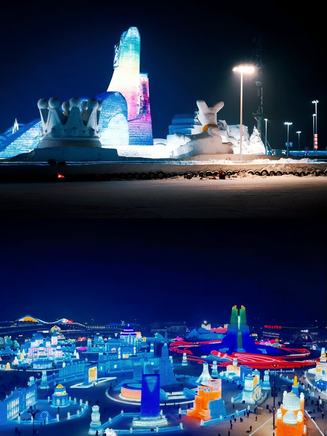 哈爾濱冰雪大世界，開啟冰雪奇幻之旅！
