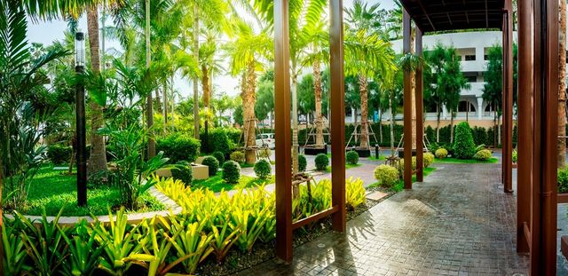 芭堤雅中天海灘棕櫚度假村 | 靠近海的寧靜度假天堂 酒店：中天海灘棕櫚度假村 