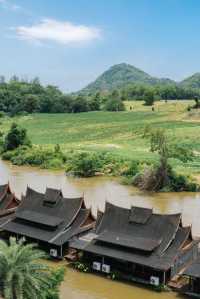 泰國北碧森林溫泉秘境，40℃的熱土，40℃的療癒