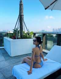面向珠澳大海嘅珠海海灣大酒店 好chill嘅一日