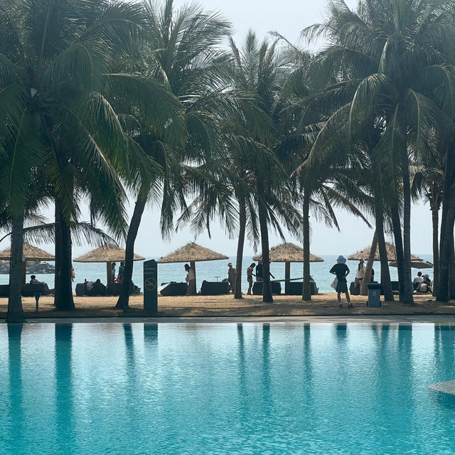 🌊真的不在巴厘島！海南陵水這間酒店直接封神！躺平遛娃超Chill～