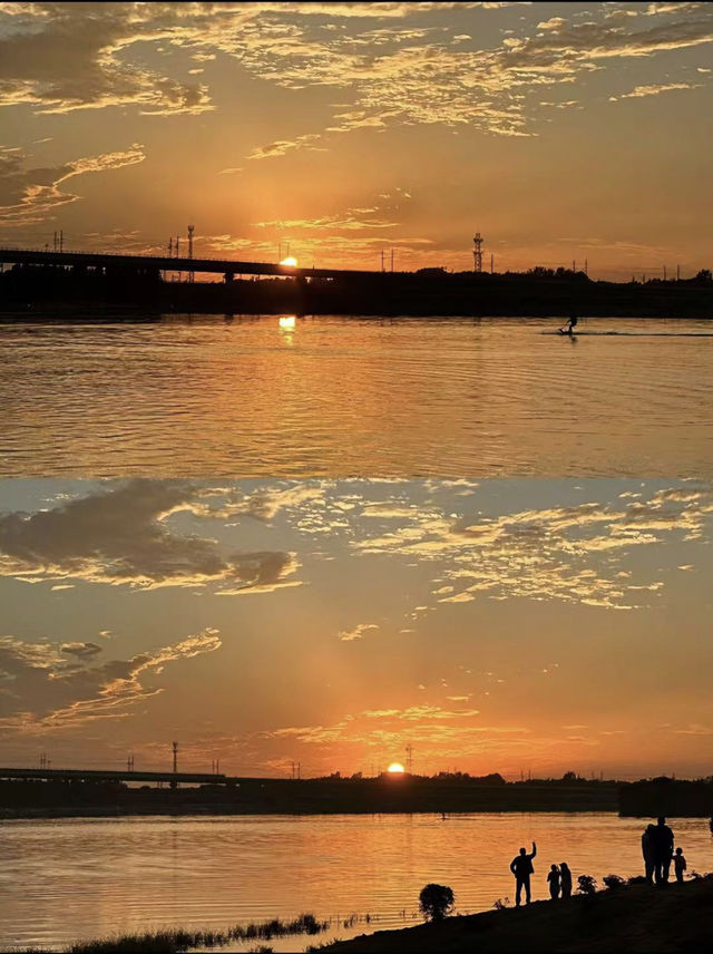 瀋陽丁香湖日落：城市邊緣嘅浪漫劇場