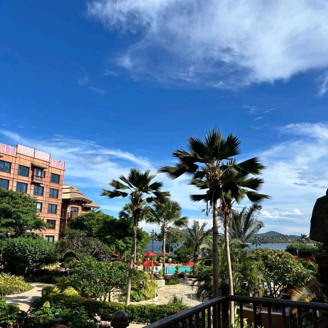 香港奢華酒店推薦｜香港迪士尼探索家酒店嘅後花園🌊🌳