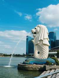 新加坡魚尾獅公園：打卡「獅城」地標，解鎖浪漫濱海之旅！