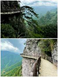 廣西大瑤山高峰怪石丹霞地貌連綿群山自然美