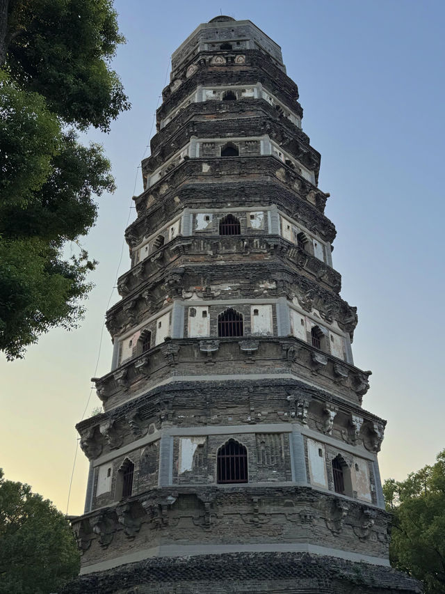 我拍到了無人的虎丘簡直封神了…