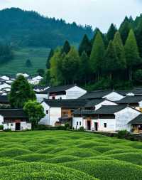 龍井村-茶鄉第一村|梯田茶園錯落有致，群山環抱間茶香彌漫