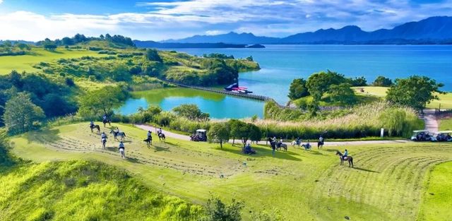 廬山西海馬術體驗新開幕 廬山西海馬術體驗新開幕