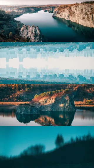 The hidden Blue Tears of Dàtiānchí in Changchun create an absolute paradise on the water’s surface!