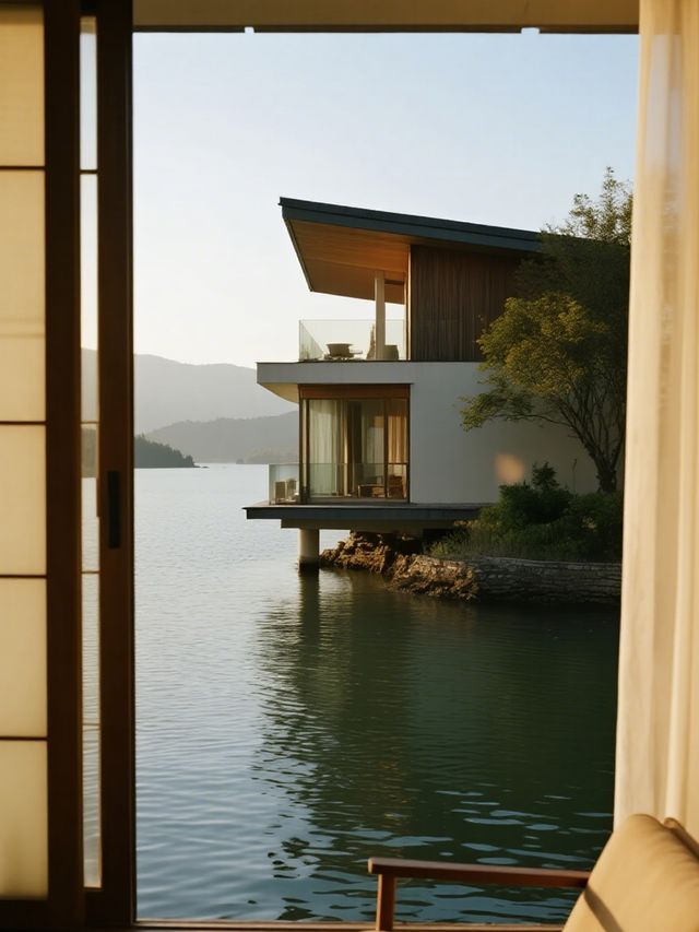 千島湖親子萌寵遊！西坡民宿老建築超有料