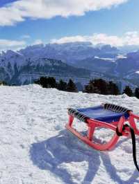 多洛米蒂滑雪初體驗