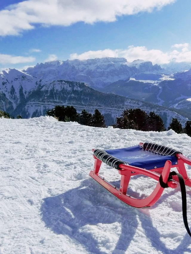多洛米蒂滑雪初體驗 多洛米蒂滑雪初體驗