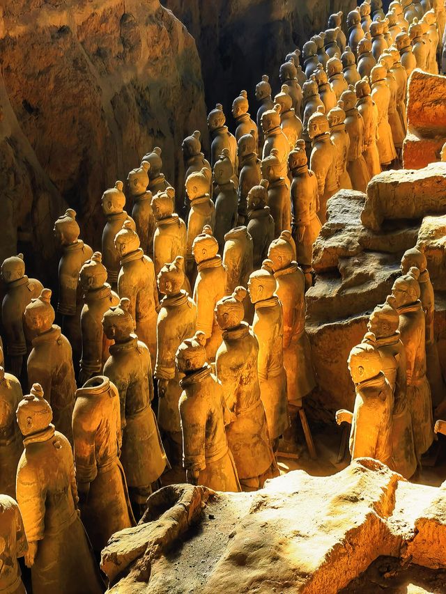 冬天一大早來西安,會看見復活的兵馬俑 冬天一大早來西安,會看見復活的兵馬俑