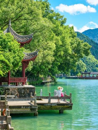 Jiangsu, Zhejiang, and Shanghai surroundings | Fuchun Mountain Residence real scene YYDS! Check in at China’s most beautiful fishing platform!