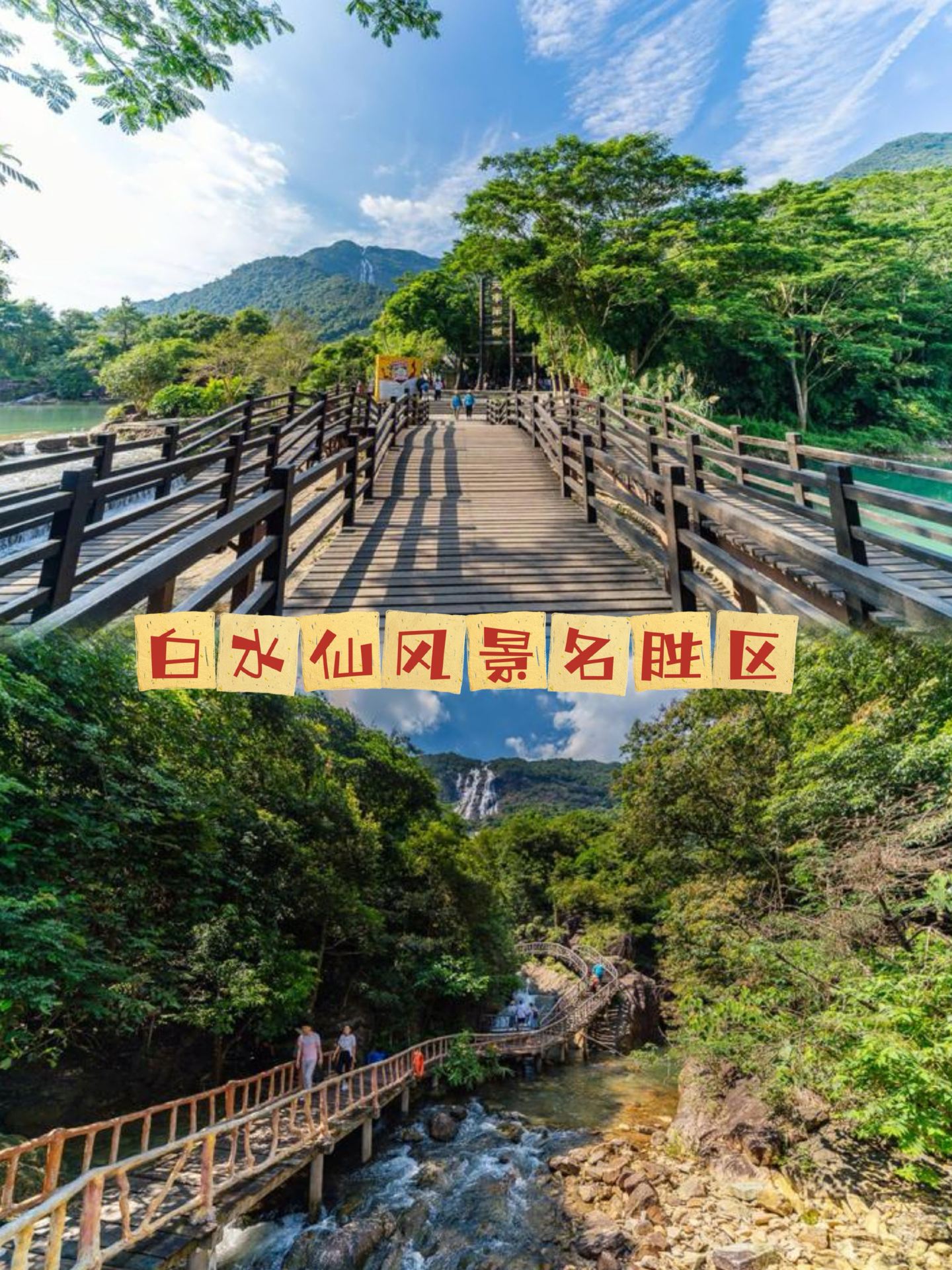 Baishuixian Scenic Area Essential Guide (Suichuan Wonderland · Bamboo Sea and Flying Waterfalls)
