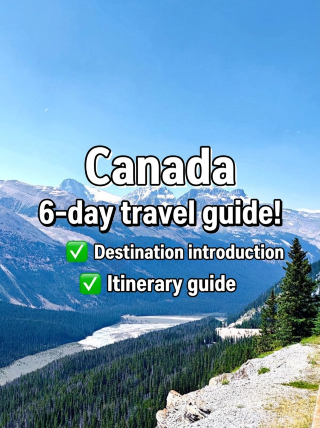 Lazy guide to a 6-day Canada getaway, save this now