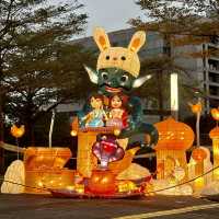 台北市政府前廣場公園的元宵燈會.非看不可
