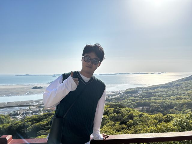 인천 석모도 보문사에서 최고의 경치를!