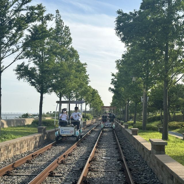영종도에서 낭만을! 영종도씨사이드 레일바이크🚲