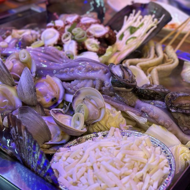 🦑🐙🦐금호지구에 신상 해물 맛집 바다수퍼해물천하조개구이🦀🦞🦐