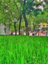 Beautiful Surroundings of Hoan Kiem Lake 