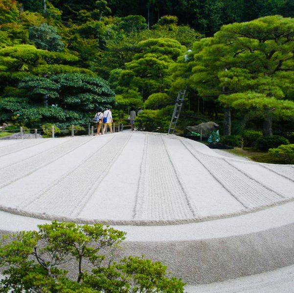 【京都府/銀閣寺】京都の侘び寂びの文化と言えばココ！